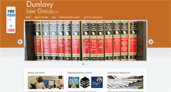 Desktop Screenshot of dunlavylawgroup.com